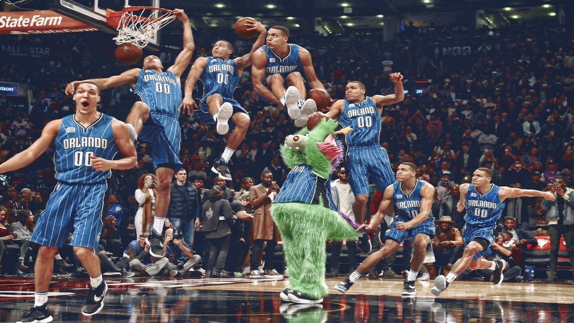 2001年西部决赛：沙奎尔·奥尼尔在对阵太阳的比赛中表现惊人，带领湖人实现逆转，成功晋级总决赛，当赛季夺冠。